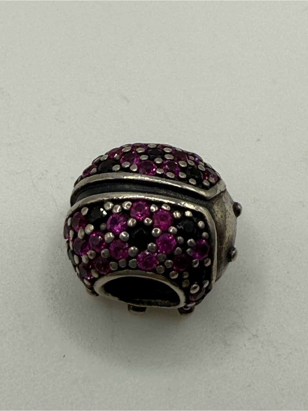 Pandora Sparkling Ladybug PAIR - Picture 2 of 6